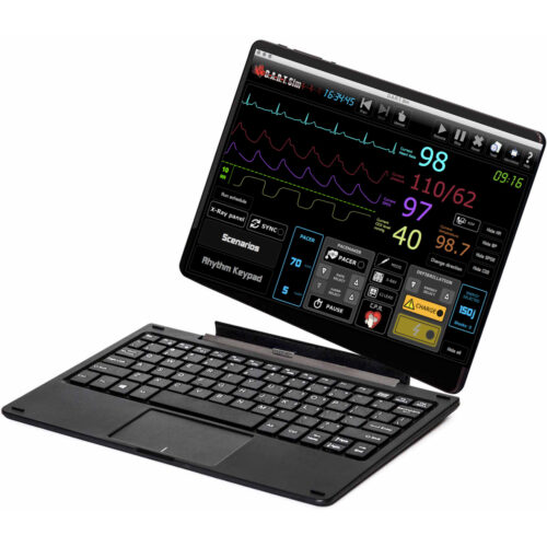 DART Sim ACLS Instructor Essentials Package- Includes: DART Bag Complete, Windows 10 tablet, Keyboard Remote, ELS DrugBox, Adult Airway Management Trainer, Airway Kit, and Laryngoscope kit